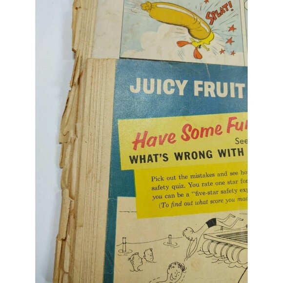 Dell Comics Collection Tubby Tweety Sylvester Daffy Duck Scamp Little Iodine VTG - Picture 6 of 8